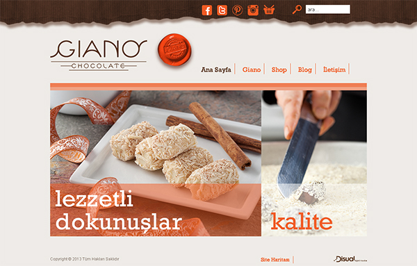 Giano Chocolate - giano.com.tr